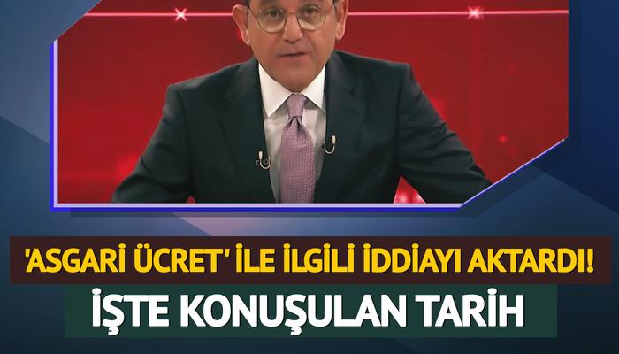 Fatih Portakal 'asgari ücret' ile ilgili iddiayı aktardı! İşte konuşulan tarih